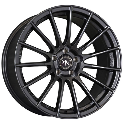 رینگ‌های مشکی مات، رینگ‌های آلیاژی آلومینیومی 6061-T6 Forge Auto Wheels 112mm PCD