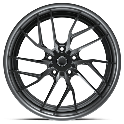 Stepped Edge 3 Piece Forged Wheels 6061-T6 برای فراری لامبورگینی