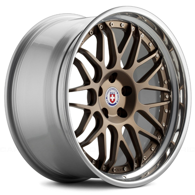 رینگ دیش عمیق فورج شده HRE C100 Aerospace Grade 6061-T6 آلیاژ آلومینیوم