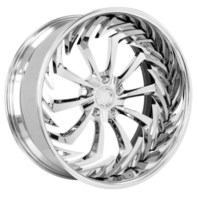 LF-777 3PC Options Lexani Forged Wheels Spokes Staggered