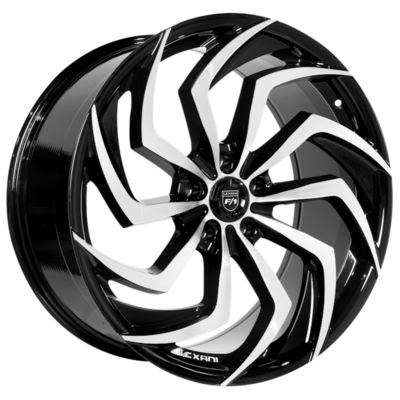 JWL TUV VIA Lexani Shadow Wheels 26 Inch Staggered Wheels Monoblock