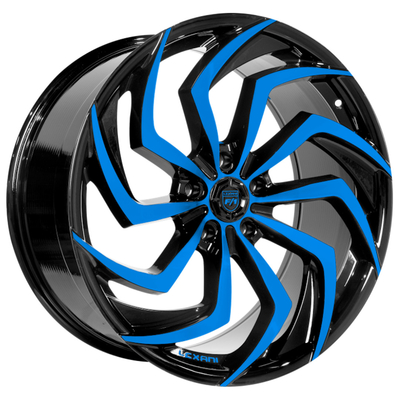 JWL TUV VIA Lexani Shadow Wheels 26 Inch Staggered Wheels Monoblock