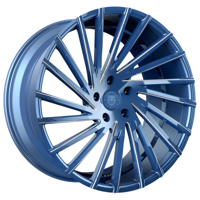 Muti Spokes Lexani Wraith Wheels 22 اینچی با شیارهای ماشینکاری CNC