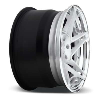 Rotiform CHD-T Deep Dish Concave Wheels Chrome 3PC JWL VIA