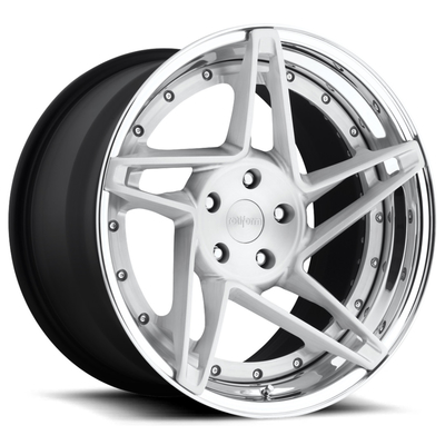 Rotiform CHD-T Deep Dish Concave Wheels Chrome 3PC JWL VIA