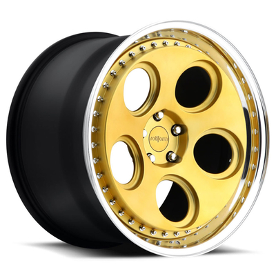 آئودی R8 Retro Rotiform DIA Wheels Monoblock 3PC Finish سفارشی