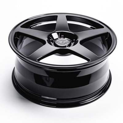 20x9.0 20x12 991 توربو پورشه چرخ های فورج مشکی براق