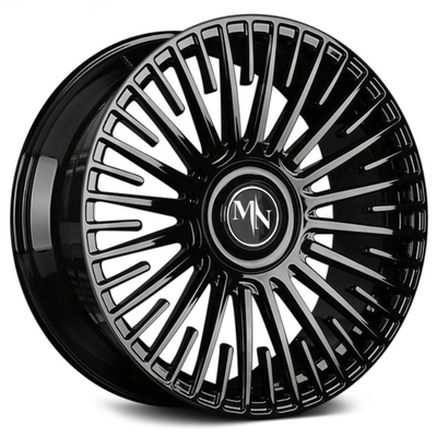 Maining Motorsports Multi Spokes Monoblock Forfed Wheels Gross Black