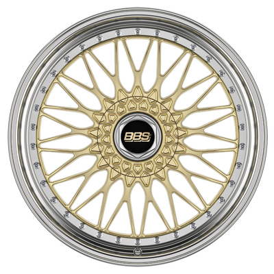 BBS Super Rs 3 Piece Rims Filigree Spokes Cross