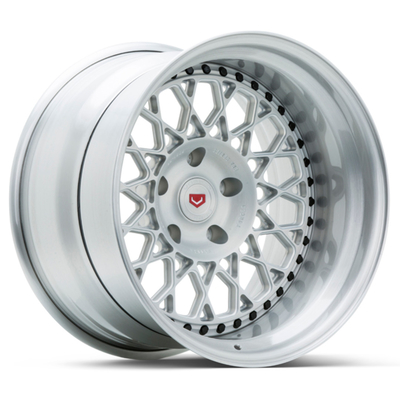 چرخ‌های نقره‌ای مات 3 تکه Vossen ERA-1 برای BMW E46 M3