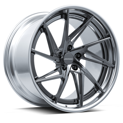 2 قطعه چرخ فورج شده UF/2-114 6061-T6 چرخ 2PC آپشن