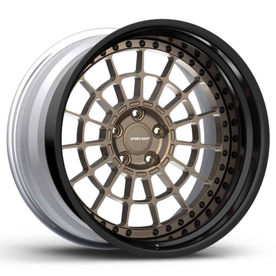 VARIANT CRT-3P Ring Spoke 20 اینچی 3 تکه چرخ های OEM پشتیبانی می شود