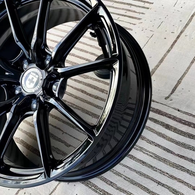 آئرودینامیک HRE فرفورژه رینگ های مونوبلوک مشکی براق HRE P101SC