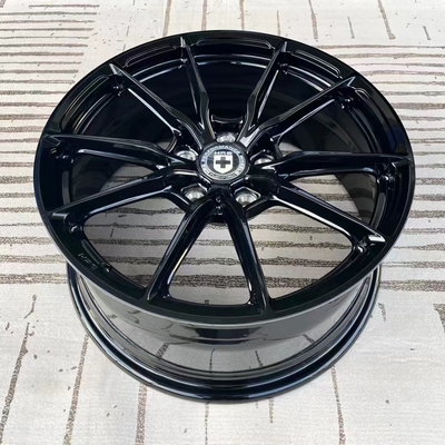 آئرودینامیک HRE فرفورژه رینگ های مونوبلوک مشکی براق HRE P101SC