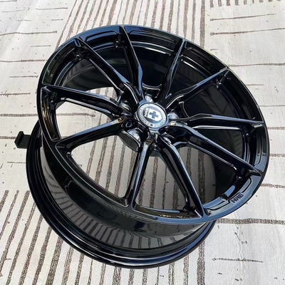 آئرودینامیک HRE فرفورژه رینگ های مونوبلوک مشکی براق HRE P101SC