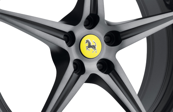 چرخ های فورج شده فراری طراحی OEM برای آلیاژ آلومینیوم 458 Italia 6061-T6