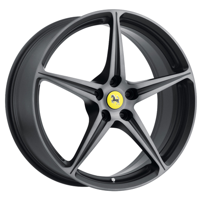 چرخ های فورج شده فراری طراحی OEM برای آلیاژ آلومینیوم 458 Italia 6061-T6
