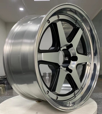 دیپ دیش 2 تکه چرخ فورج 6061-T6 آلیاژ آلومینیوم