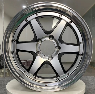 دیپ دیش 2 تکه چرخ فورج 6061-T6 آلیاژ آلومینیوم