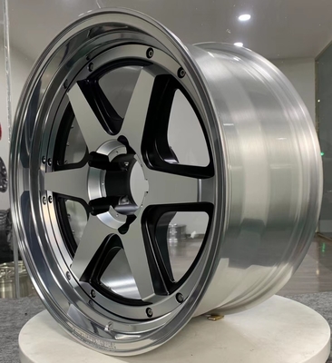 دیپ دیش 2 تکه چرخ فورج 6061-T6 آلیاژ آلومینیوم