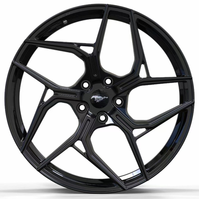 Ford Mustang Gloss Black Forge Auto Wheels 20 21 22 Inch 5x114.3