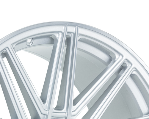 چرخ های فرفورژه Vossen CV10 صیقلی نقره ای برای Acura TLX مرسدس بنز کلاس C