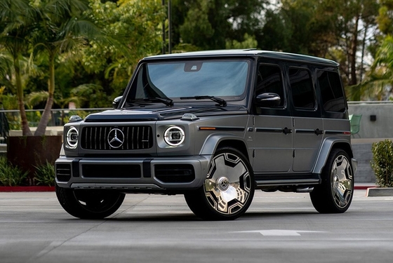 طراحی کلاسیک مرسدس بنز چرخ فورج برای AMG G63 S580