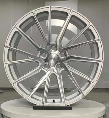 چرخ های آهنگری Vossen HF-4T صیقلی نقره ای برای آئودی RS4 A6