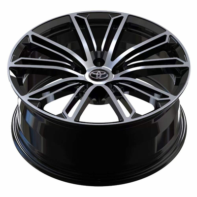 تویوتا 19 اینچ OEM طراحی Forge چرخ خودکار صورت ماشینکاری شده