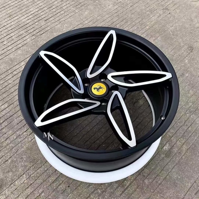 5 پره چرخ های فرفورژه فراری برای پایان سفارشی 458 488 Spider