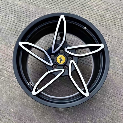 5 پره چرخ های فرفورژه فراری برای پایان سفارشی 458 488 Spider