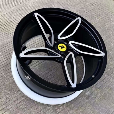 5 پره چرخ های فرفورژه فراری برای پایان سفارشی 458 488 Spider