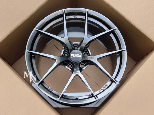 الماس نقره ای BBS Fi-R چرخ آلومینیومی فورج شده 6061-T6 سبک وزن