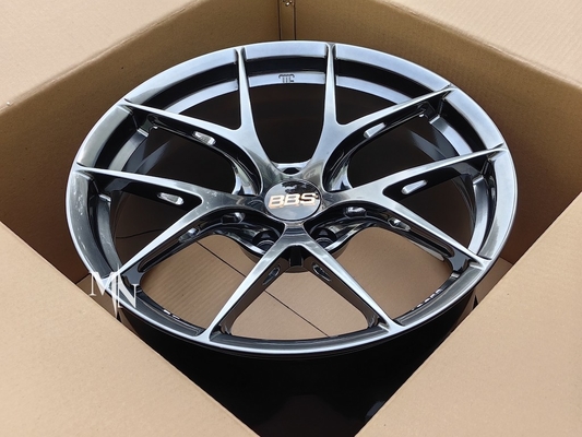 الماس نقره ای BBS Fi-R چرخ آلومینیومی فورج شده 6061-T6 سبک وزن