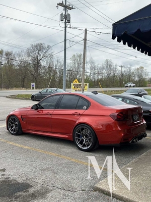 BBS FI R برای BMW M2 E92 M3 F80 چرخ های نقره ای هایپربند شده سفارشی در دسترس است