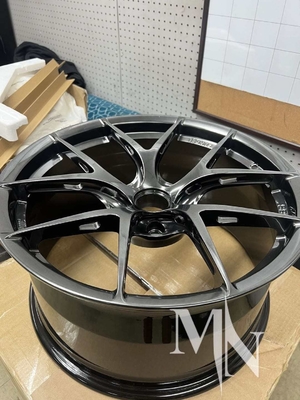 BBS FI R برای BMW M2 E92 M3 F80 چرخ های نقره ای هایپربند شده سفارشی در دسترس است