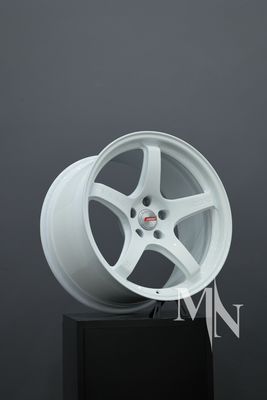 رینگ های چرخ اتوماتیک Nismo Rays 57CR Forge Infiniti Q50 370Z 350Z سفید