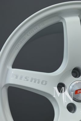 رینگ های چرخ اتوماتیک Nismo Rays 57CR Forge Infiniti Q50 370Z 350Z سفید