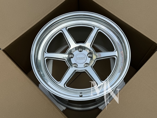 5x112 5x120 ریم های سفارشی کانسی Tandem Corsa Roku نقره اسلحه 350Z 370Z چرخ های آلیاژ