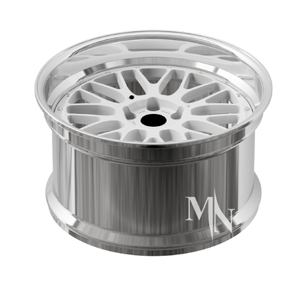 دو قطعه چرخ های سفارشی جعل شده BBS LM LMR لمانز چرخ های طلایی برای BMW 370z 350z