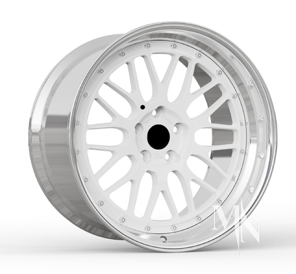 دو قطعه چرخ های سفارشی جعل شده BBS LM LMR لمانز چرخ های طلایی برای BMW 370z 350z
