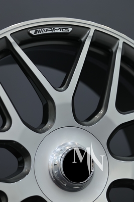 مرسدس AMG G63 C43 C63 S550 18 19 20 21 22 اینچ چرخ های تک بلوک سفارشی