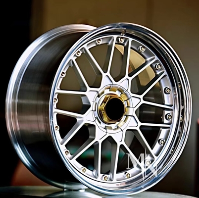 دو قطعه چرخ BBS RS2 برای BMW F80 F30 M3 5x120 18 19 20 21 22 اینچ چرخ OEM سفارشی