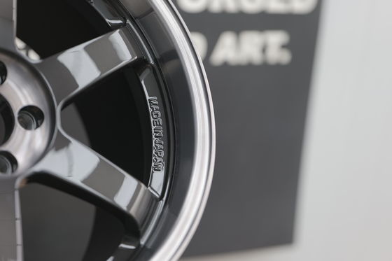 Rays Volk Racing چرخ های جعل شده Te37 SL دو رنگ سیاه