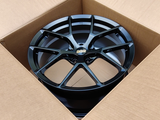 چرخ‌های BBS Fi-R مشکی ساتن، آلیاژ آلومینیوم 6061-T6 چرخ‌های فورج‌شده