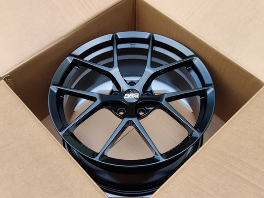 چرخ‌های BBS Fi-R مشکی ساتن، آلیاژ آلومینیوم 6061-T6 چرخ‌های فورج‌شده