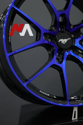 ولک ریسینگ G025 محدود چرخ های سیاه آبی ساخته شده