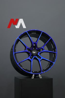 ولک ریسینگ G025 محدود چرخ های سیاه آبی ساخته شده