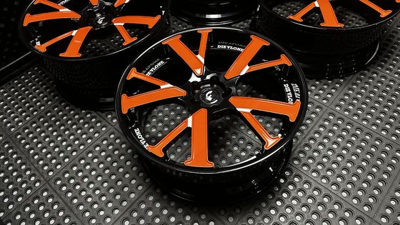 آلیاژ آلومینیوم تقلب شده Vlone Forgiato Rims Aerospace درجه 6061-T6