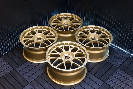 Subaru Impreza 22B نادر BBS RG334 5X100 چرخ های تقلبی دوچرخه WRX STI GC8